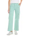 Hudson Jeans Rosalie High Waist Wide Leg Cargo Pants In Green