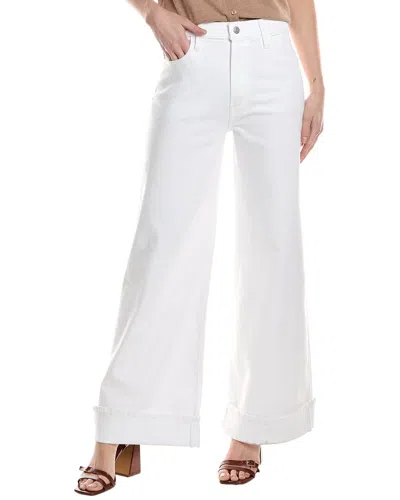 Hudson Jeans Rosalie High Waist Crop Wide Leg Jeans In White