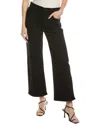 Hudson Jean Rosalie Back In Black Wide Leg Jean In Black