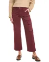 Hudson Jeans Rosalie Zinfandel Wide Leg Jean In Purple