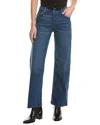 Hudson Jeans Rosie High-rise Dover Wide Leg Petite Jean In Blue