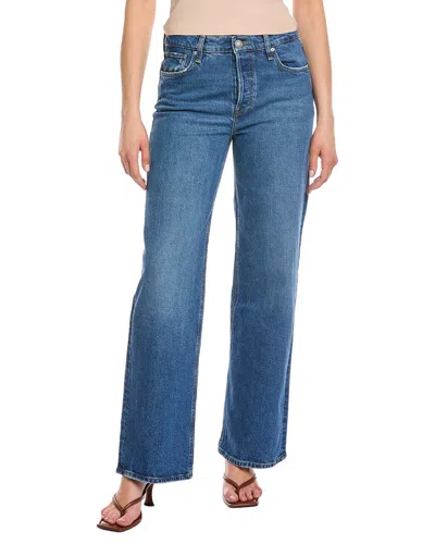 Hudson Jeans Rosie High-rise Voila Wide Leg Jean In Blue