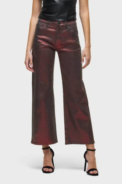 HUDSON HUDSON JEANS ROSIE HIGH-RISE WIDE LEG ANKLE
