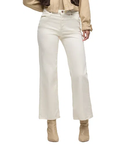 Hudson Jeans Rosie High-rise Wide Leg Ankle Jean In White