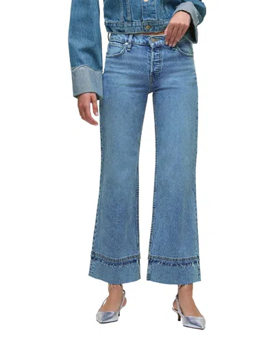 Hudson Jeans Rosie High-rise Wide Leg Ankle Jean In Blue