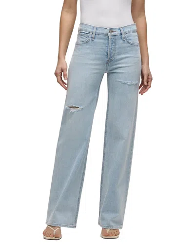 Hudson Jeans Rosie High-rise Wide Leg Jean In Blue