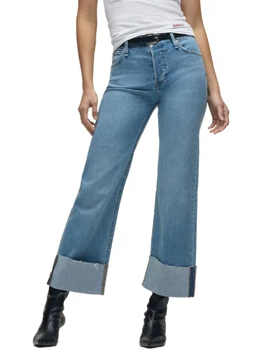 Hudson Jeans Rosie Oak Wide Leg Jean In Blue