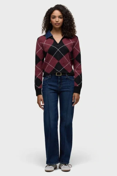 Hudson Rosie Pintuck High Rise Wide Leg Ankle Jeans In Electric Light In Blue