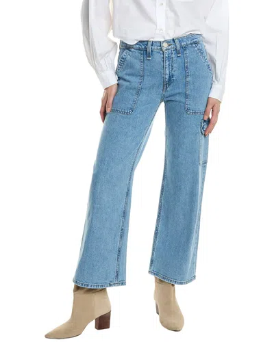 Hudson Jeans Rosie Reservoir High-rise Wide Leg Jean In Blue