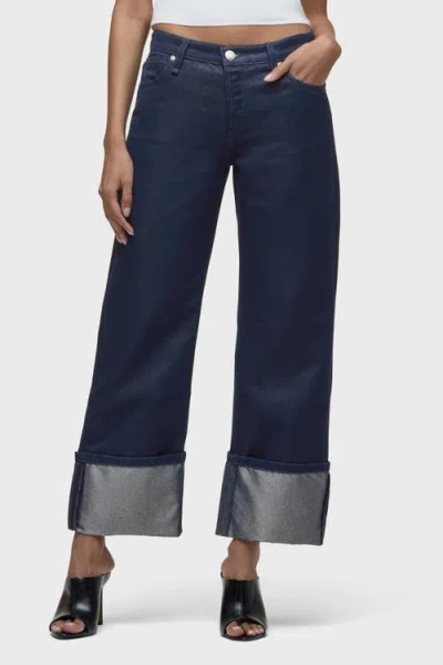 Hudson Jeans Rosie Wide Cuff In Blue