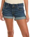 Hudson Jeans Ruby Mid-thigh Rapture Short In Blue
