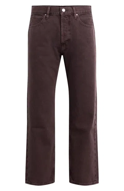 Hudson Jeans Rylan Relaxed Straight Leg Jeans In Brown