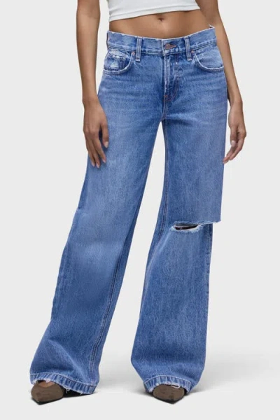 Hudson Jeans Rylee Loose Pant In Blue