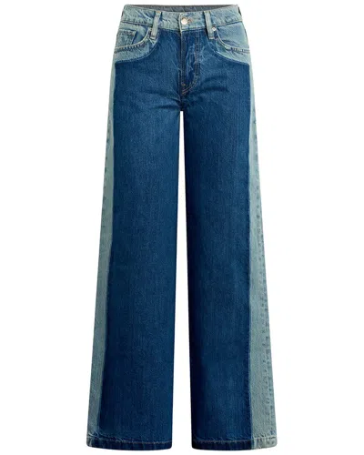 Hudson Jeans Rylee Low-rise Loose Pant With Patch In Blue