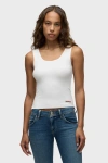 Hudson Jeans Scoop Neck Tank In White