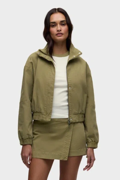 Hudson Jeans Sporty Jacket In Green