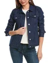 Hudson Jeans Stripe Denim Jacket