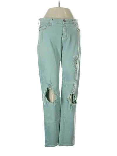 Pre-owned Hudson Jeans In Teal