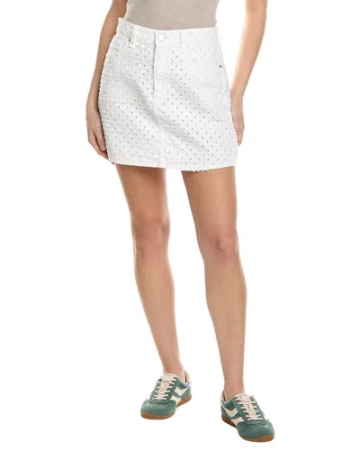 Hudson Jeans The Viper Skirt In White