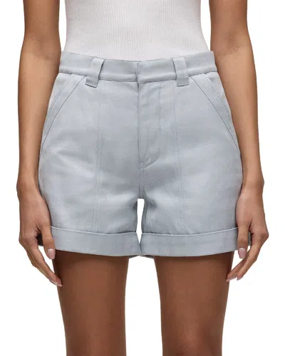 Hudson Jeans Trouser Short Herringbone High R Short In Blue