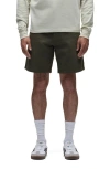 Hudson Jeans Venice Cotton Twill Chino Shorts In Gray
