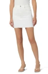 Hudson Viper Cut-off Denim Mini Skirt