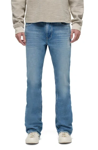 Hudson Jeans Walker Kick Flare Jeans In Dust Blue