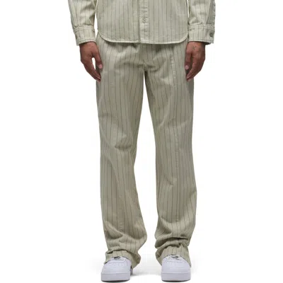 Hudson Jeans Walker Pinstripe Cotton Stretch Twill Trouser Pants