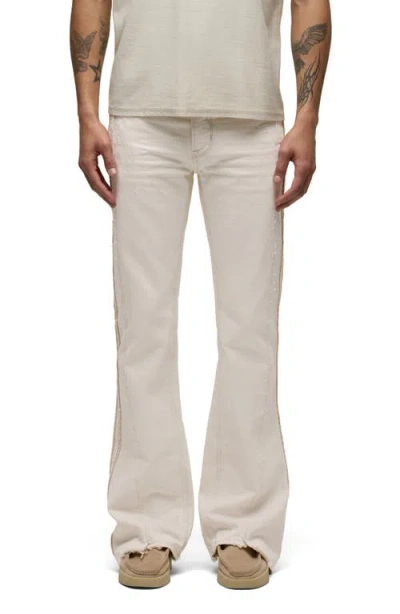 Hudson Jeans Walker Reconstruction Kick Flare Jeans In Brown