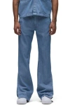 Hudson Jeans Walker Ribbed Cotton Herringbone Trouser Pants In Blue