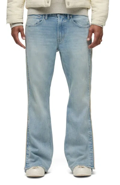 Hudson Jeans Walker Track Flared Jeans In Indigo Dusk