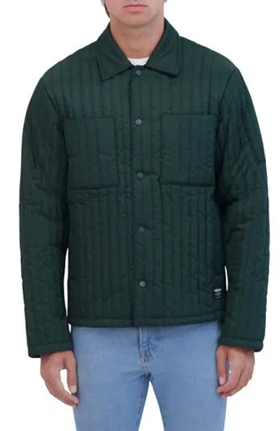 HUDSON HUDSON JEANS WATER REPELLENT QUILTED SHIRT JACKET