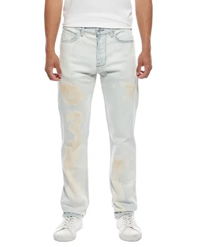 Hudson Jeans Wes Bleached Cloud Classic Straight Jean In Gray