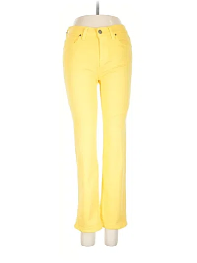 Pre-owned Hudson Jeans In Yellow