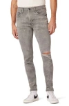 Hudson Zack Paint Splatter Skinny Jeans In Exposure