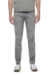 Hudson Jeans Zack Ripped Skinny Jeans In Gray