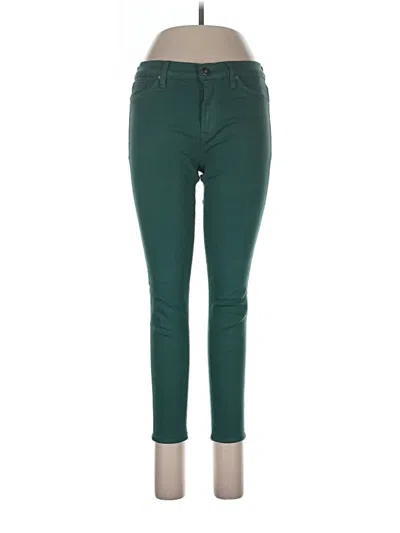 Pre-owned Hudson Jeggings In Green