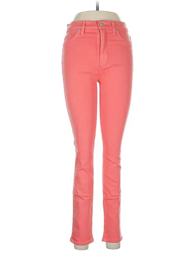 Pre-owned Hudson Jeggings In Pink