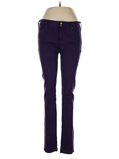 Pre-owned Hudson Jeggings In Purple