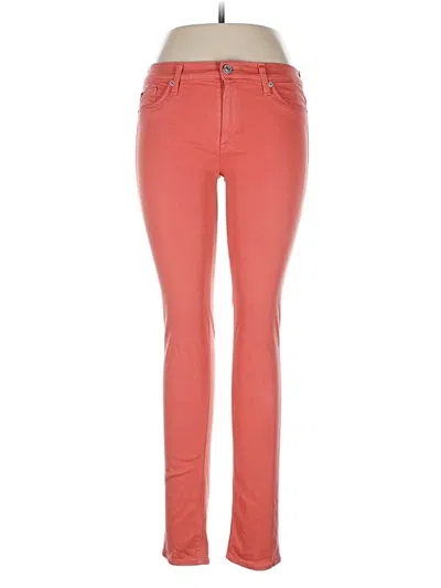 Pre-owned Hudson Jeggings In Red