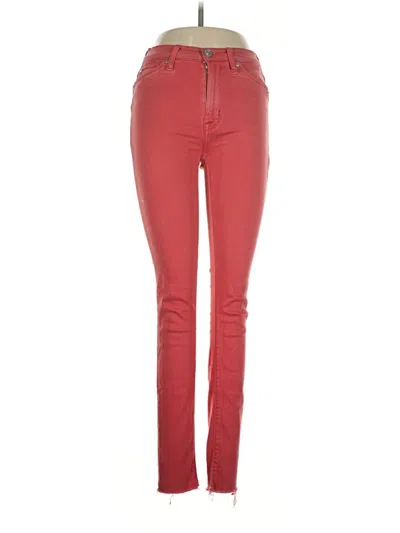 Pre-owned Hudson Jeggings In Red
