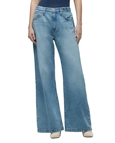 Hudson Jodie High Rise Wide Leg Jeans In Aspen