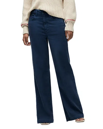 Hudson Jodie High Rise Wide Leg Jeans In Mood Indigo