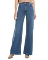 Hudson Jodie Loose Fit Hillside Wide Leg Jean In Brown