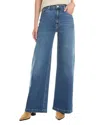 Hudson Jodie Loose Fit Hillside Wide Leg Jean In Brown