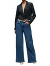 Hudson Jodie Loose Fit Wide Leg Jeans In Hillside In Multi