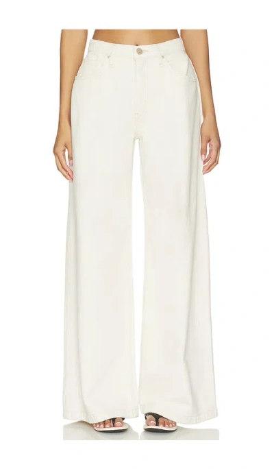 Hudson Jodie Loose Wide Leg Jeans In Neutral