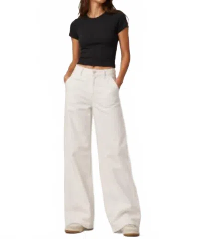Hudson Jodie Trouser In White In Black