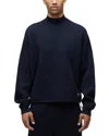 Hudson Jrue Mock Neck Sweater In Olympia