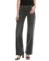 Hudson Jeans Kelli Low-rise Grander Loose Straight Jean In Black